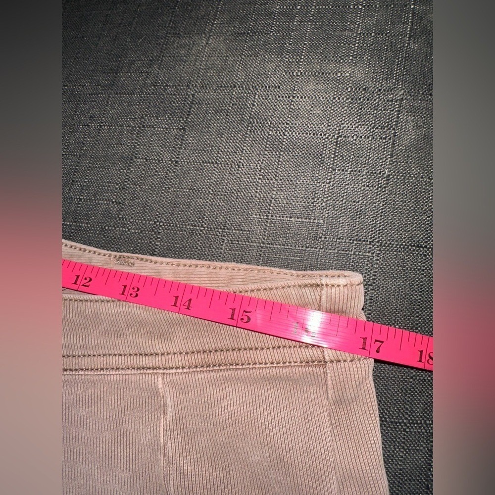 Anthropologie‎ Size 31 Brown Tan Corduroy Straight Slim Pants - Picture 10 of 12